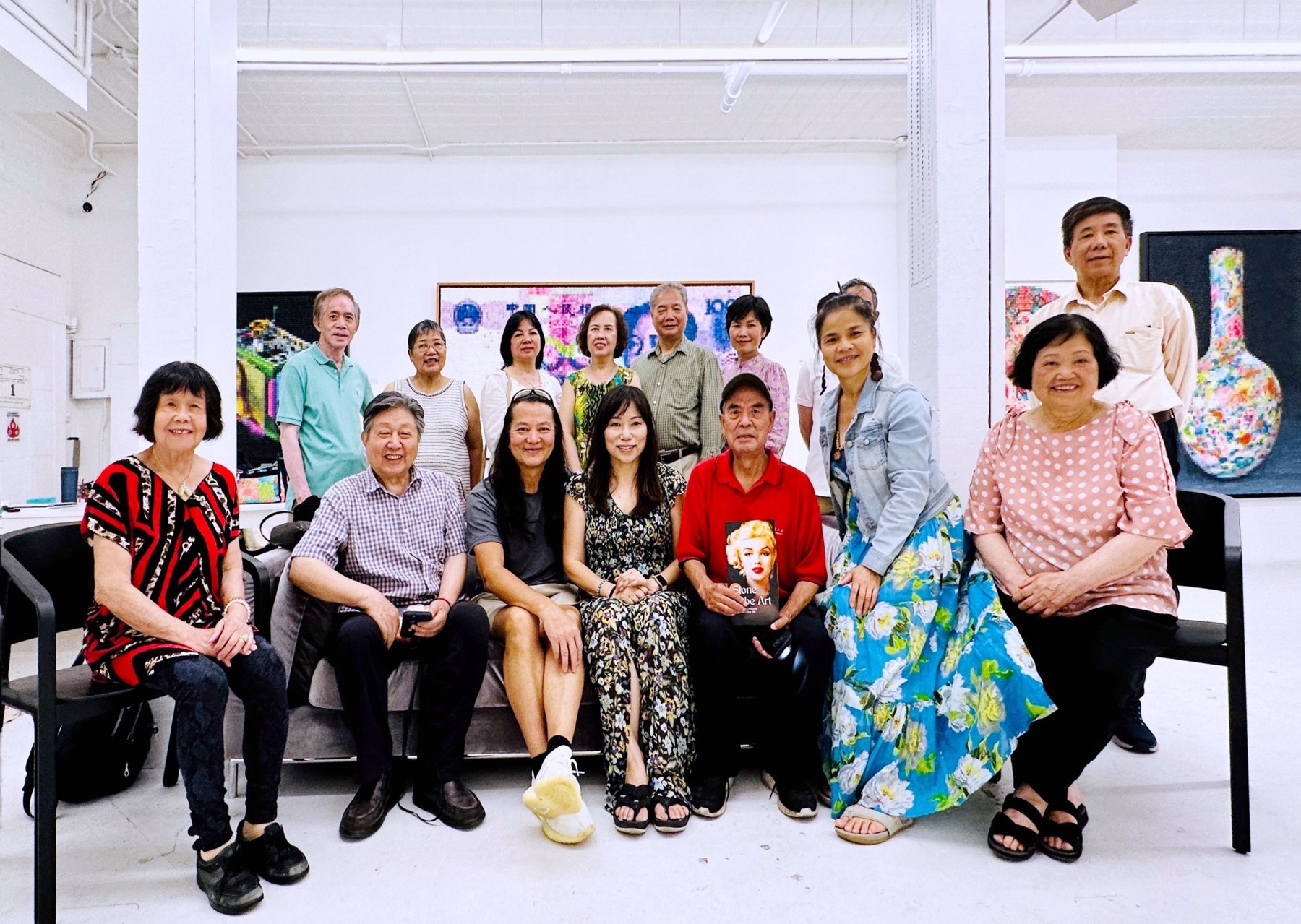 Stone Chun Shi solo exhibition, 19 Howard Street, 2023 — photograph 8