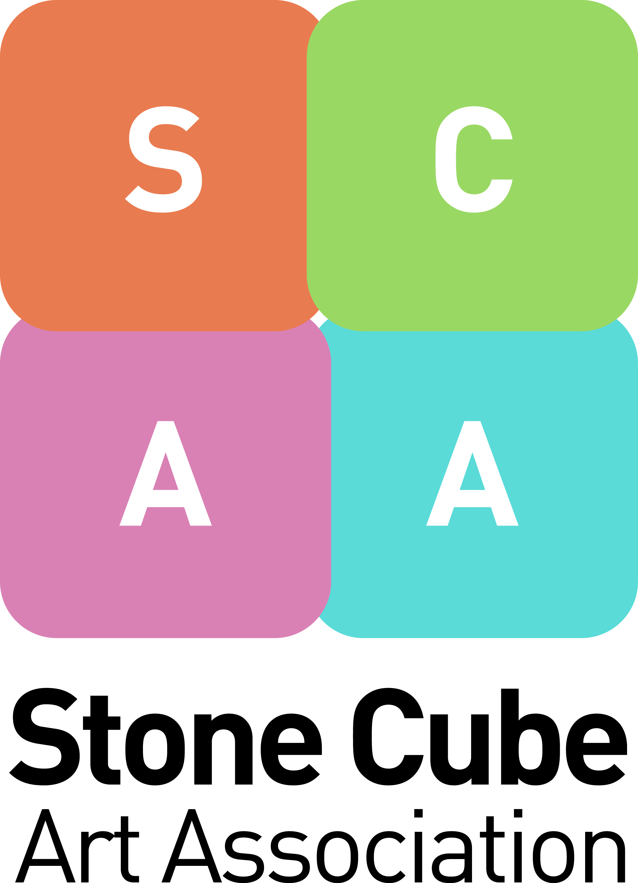 SCAA four-color logo